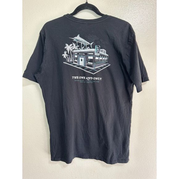 `Hurley Everyday Washed Men's Graphic Swordfish Ono Classic Tee Shirt, Size L - Picture 2 of 4